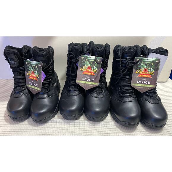 Thorogood The Deuce Waterproof Composite Toe Side Zip Tactical Boots Size 7 Mens main image 13